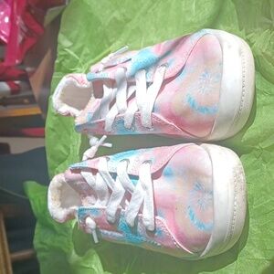 Roxy Bayshore II Women's Pre-owned Casual Tie Died Sneakers - sz. 10